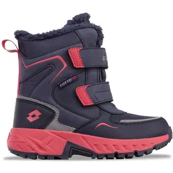 Klettboot LOTTO, Gr. 28, bunt (navy, pink), Synthetik, mehrfarbig, sportlich, Schuhe, - wasserdicht, windabweisend & atmungsaktiv
