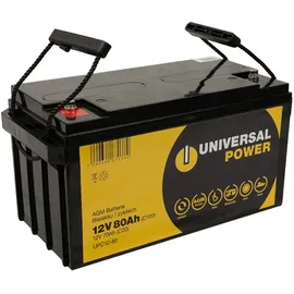 Universal Power UPC12-80 80Ah 12V