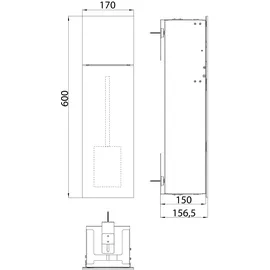 EMCO Asis Pure WC-Modul für modernes Bad