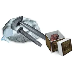 Clementoni 59309 - AusgrabungsSet Original MeteoritenStein - Galileo Discovery