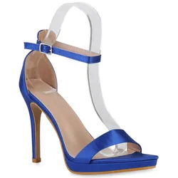 Damen High Heels in Blau