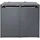 MCW Mülltonnenverkleidung J81 142 x 117 x 98 cm braun
