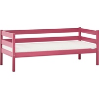 Hoppekids Einzelbett »ECO Comfort«, (Set), mit Rollrost in 8 Farben, wahlweise mit Matratze und Absturzsicherung, rosa