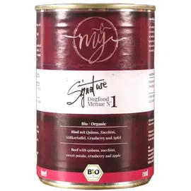 OEM Bio-Rind mit Quinoa Zucchini Süßkartoffel 410 g