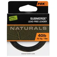 Fox Naturals Submerge Leader 40lb 18.1kg - 10m Vorfachschnur