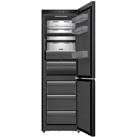 Hisense RB5K330GSFC Kühl-Gefrierkombination (330 l, 1856 mm hoch, Schwarz)