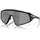 OAKLEY Latch Panel Sportbrille (Größe One Size, schwarz)