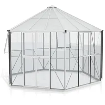 Vitavia Hera 9000 Alu ESG 3 mm/Dach HKP 6 mm 9 m2 inkl. Fundament