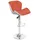 MCW Barhocker A92 höhenverstellbar Kunstleder  terracotta