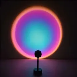 Sunset Projektionslicht Dekoration Schlafzimmer Atmosphäre Hintergrund Regenb...