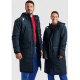 Arena Parka Unisex Einfarbig - Navy - XL