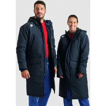 Arena Parka Unisex Einfarbig - Navy - XL