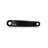 Miranda Delta Double Diamond Kurbelset, 175 mm - robuste Kurbel für Bosch E-Bike ISIS Standard Q:16 schwarz