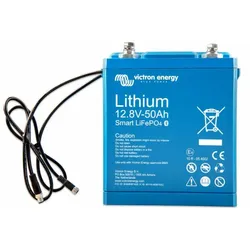 Victron Energy Lithiumbatterie LiFePo4 Smart 12,8V 50Ah