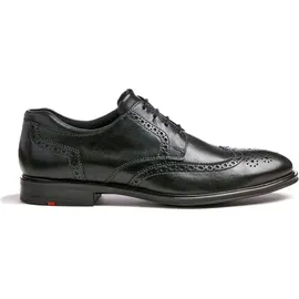 LLOYD Herren Schnürhalbschuhe Marian, Männer Businessschuhe,Derby,lose Einlage,Normalweit,Strassenschuhe,Schnuerung,lace-up,SCHWARZ,47 EU / 12 UK