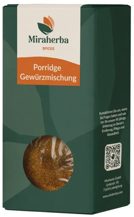 Miraherba - Bio Fruchtige Porridge Gewürzmischung 100 g