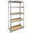 SCHULTE Regalwelt Schulte Stecksystem-Schwerlastregal M 180 cm x 90 cm x 45 cm Verzinkt