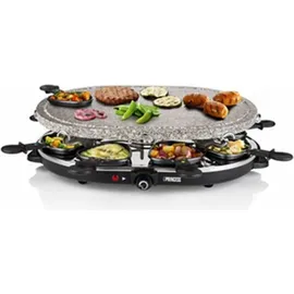 Princess 162720 Raclette 8 Oval Stone Grill Party