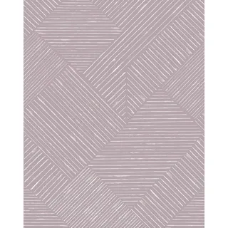 Marburg Fototapete Graphic, glatt, matt, Kacheln moderne Tapete für Wohnzimmer Schlafzimmer Küche lila 2,65 m x 3,4 m