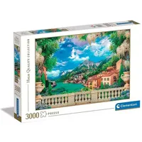 CLEMENTONI Puzzle Terrasse am See, 3000Stück.