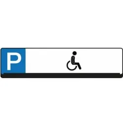 Eichner Parkplatz-Reservierungsschild Behindertenparkplatz
