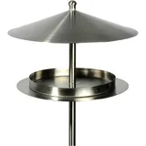 Dobar Design-Futterhaus aus Edelstahl mit Ständer