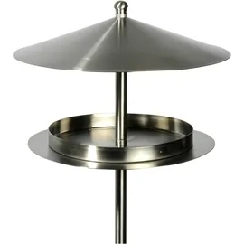 Dobar Design-Futterhaus aus Edelstahl mit Ständer