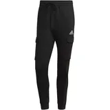 Adidas Essentials regular tapered Cargo Joggers Black S