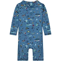 Color Kids Badeoverall in blau - 92