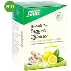 Ingwer Zitrone Tee Salus Filterbeutel