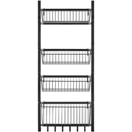 Navaris Gewürzregal für die Tür - Türregal für Gewürze - Gewürzhalter Gewürz Regal an der Tür hängend - vielseitiger Organizer für Küche und Bad