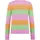 Cartoon Strickpullover mit Rundhalsausschnitt Pink 46