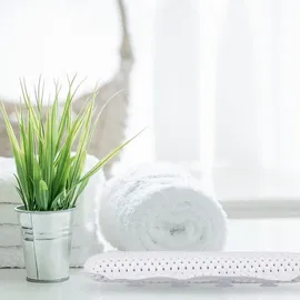 Relaxdays Badewannenkissen Wannenkissen Weiß