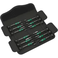 Wera Kraftform Micro 12 Electronics 1 Elektroniker-Schraubendrehersatz, 12-tlg
