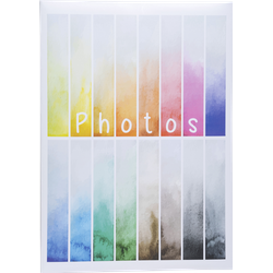 Exacompta, Fotoalbum, Einsteckalbum Rainbow, 225 x 325 mm (10 x 15 cm)