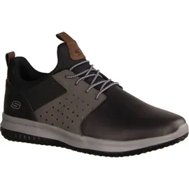 SKECHERS Delson Axton Herren Wide Schwarz/Grau 45