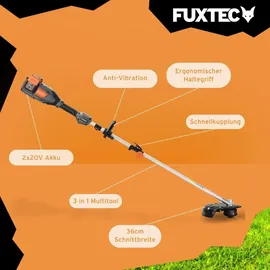 FUXTEC FX-E2MTSET mit 2 Akkus