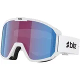 Bliz Rave Skibrille (Größe One Size, weiss)