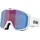 Bliz Rave Skibrille (Größe One Size, weiss)