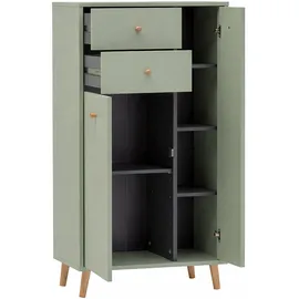 Schildmeyer Highboard 60,2 x 103,4 x 33,05 cm Pistazie