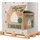 oecolife Toilettenpapier Box UNGEBLEICHT, 3-lagig, 27 Rollen