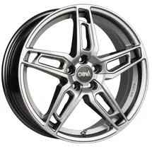 DBV 5DS 005 8,0 x 19 5 x 114,3 ET45 MB71,6 Silber