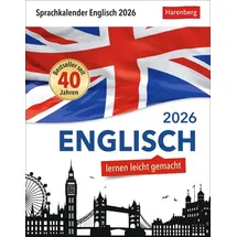 Harenberg Englisch Sprachkalender 2026 - Englisch lernen leicht gemacht -