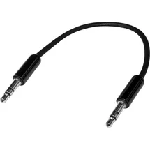SpeaKa Professional Klinke Audio Anschlusskabel 3,5mm Klinken-Stecker - 3,5mm Klinken-Stecker 1,0m (SP-7870496)