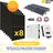JaSolar Insel PV-Anlage 450 W inkl. 5 kWh LV-Stromspeicher + 3,0 kW Hybrid Wechselrichter + 8 x JA-Solar Glas-Glas Module