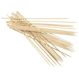Papstar Schaschlikspieße Ø 2,5 mm 15 cm Bambus braun