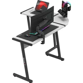 huzaro Eckschreibtisch Hero 6.0 Weiß