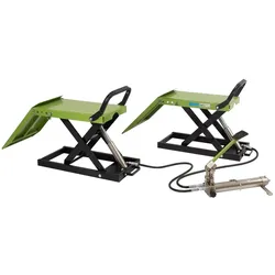 Auffahrrampe hydraulisch 1360 kg Breite je 34 cm Hebebühne doppelt Wagenheber...