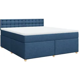 vidaXL Boxspringbett 180 x 200 cm Blau