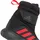 adidas Winterplay Stiefel Core Black / Solar Red / Iron Met 33 1/2